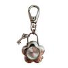 Classical Antique Inspired Key Holder With Decorative Locket And Sturdy Metal Construction Hollow Heart Pendant Keychain