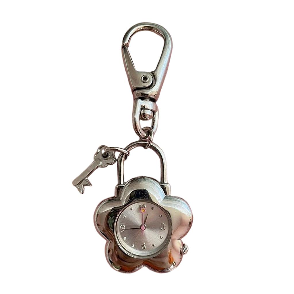 Classical Antique Inspired Key Holder With Decorative Locket And Sturdy Metal Construction Hollow Heart Pendant Keychain