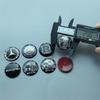 2025 Hot For Mercedes Benz 29mm 38mm Curved Logo Cap Multimedia Knob Hood Cover Badge for Mercedes Benz AMG Star Wheat Apple Tre
