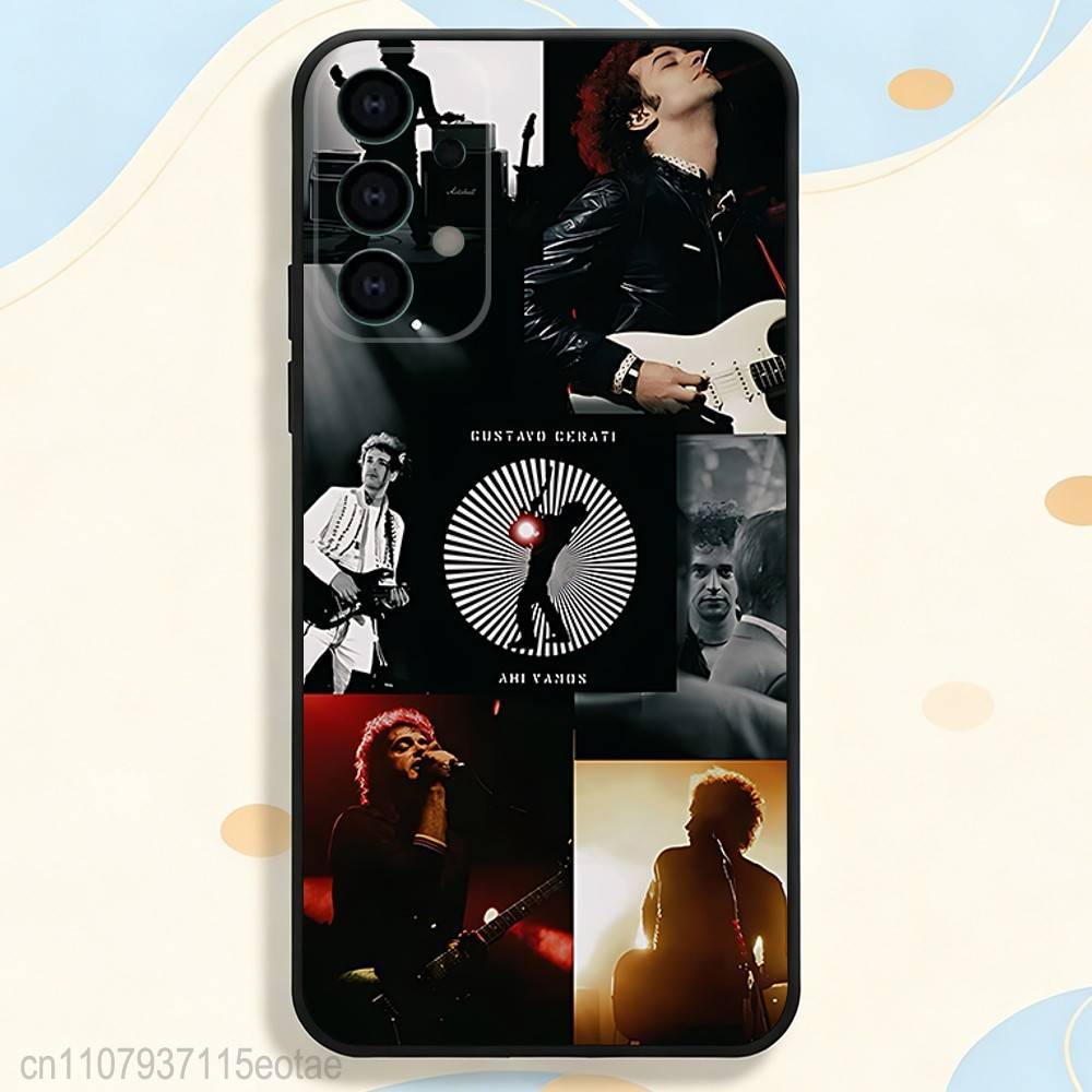 Singer Gustavo C-Cerati S-Soda-S Phone Case For Samsung S25,S26,S24,S21,S22,S23,S30,Ultra,S20,Plus,Fe,Lite,5G Black Cover