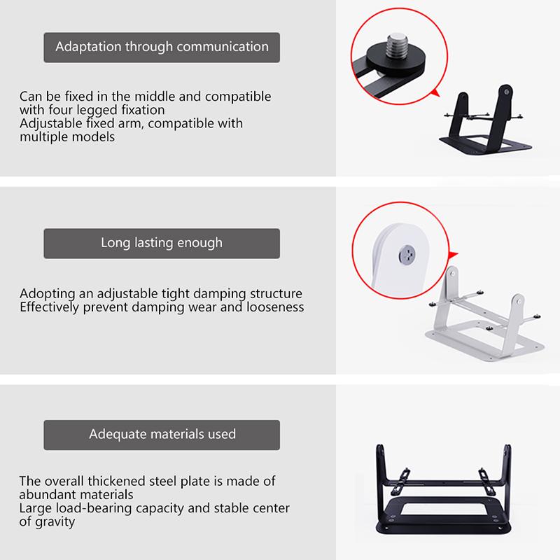 Table Projector Stand Desktop Mobile 360° Multi-Angel Projector Mount Universal Base Bracket For Xgimi Horizon Mijia Mogo