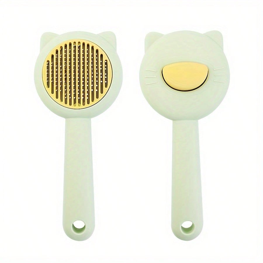 New Pet Cat Bathing Massage Floating Hair Brush, Dog Grooming Deshedding Brush, Universal Pet Grooming Supplies SP260311194581290594438