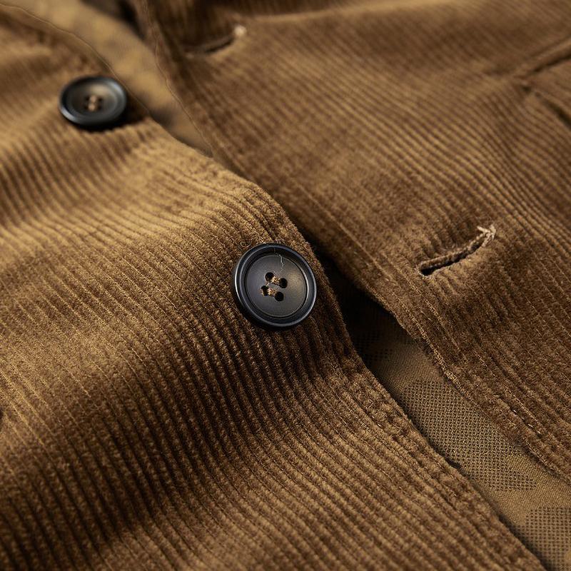 Spring Autumn Men's Jacket Jacket Men Loose Small Casual Corduroy Suit Men