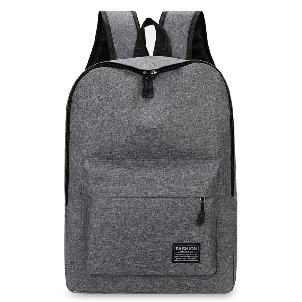 

Oxford Cloth Versatile Backpack Washable School Student Backpack Black Grey Blue Red Travel Bag Unisex