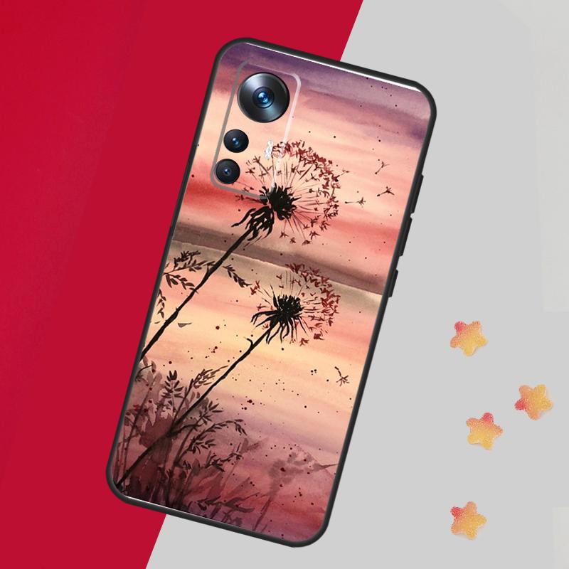 Dandelion For POCO X5 X3 Pro M5 M5s F4 X4 F3 F5 Case For Xiaomi 13 13T Pro 12 Lite 12X 11T 12T 14 Pro
