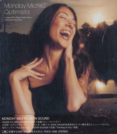 

CD MONDAY MICHIRU - Optimista POCH1836 Polydor 1999 Japan Obi Japanese Pop/Rock Used