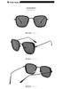 Retro Square Steampunk Metal Sunglasses for Men