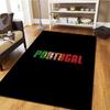 Portugal National Football Team Carpet Rug for Living Room Bedroom Home Sofa Decoration,Kids play Non-slip Floor Mat