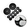 Black Button Overlay Button Repair Decal Black Overlay With Lettering Interior Compatibility For Mercedes-Benz W221