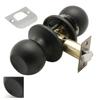 WOLFPACK PROFESSIONAL LINE - Simple Black Wolfpack Door Knob For Hallway