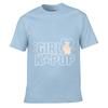 Pink Girl K Pop Heart Graphic Loose Vintage Distressed Washed Casual Tee