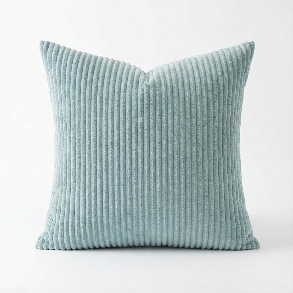 Solid Color Simple Corduroy Pillowcase 2026 New Living Room Sofa Cushion Decoration Pillowcase Cover