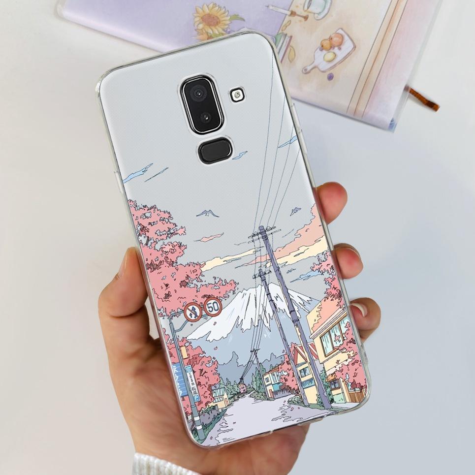 Case for Samsung Galaxy J8 2018 Case Silicon Back Cover for Samsung J8 2018 J810 Funda for Samsung J8 2018 Phone Case Clear Etui