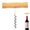 Wine Opener With Wooden Handle Stainless Steel Corkscrew Wine Bottle Opener Easy Novelty Fun Cute Wine Wing Wood