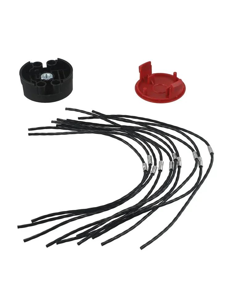 Lot Capuchon Rouge + Tête De Coupe Noire Pour Bosch AFS 23–37 – Pièces F016F04841 Et F016F04839, Plastique Robuste, Compatibles Et Faciles à Poser