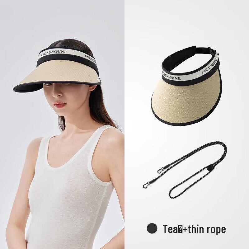 VVC Floral Bloom Cross-body Strap Sun Visor