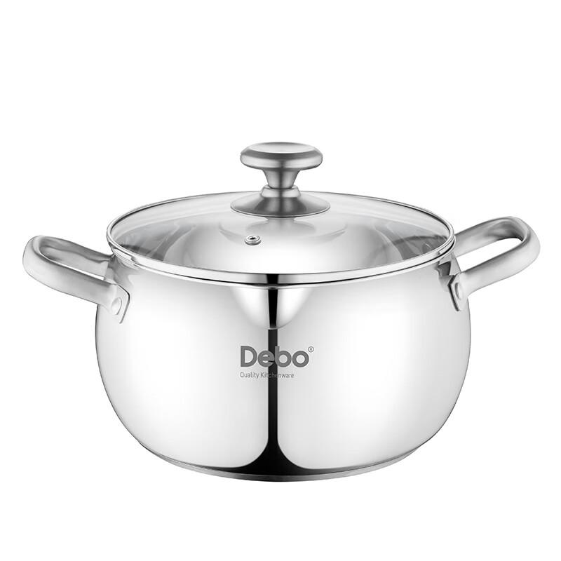 Debo 304 Stainless Steel 22cm Soup Pot