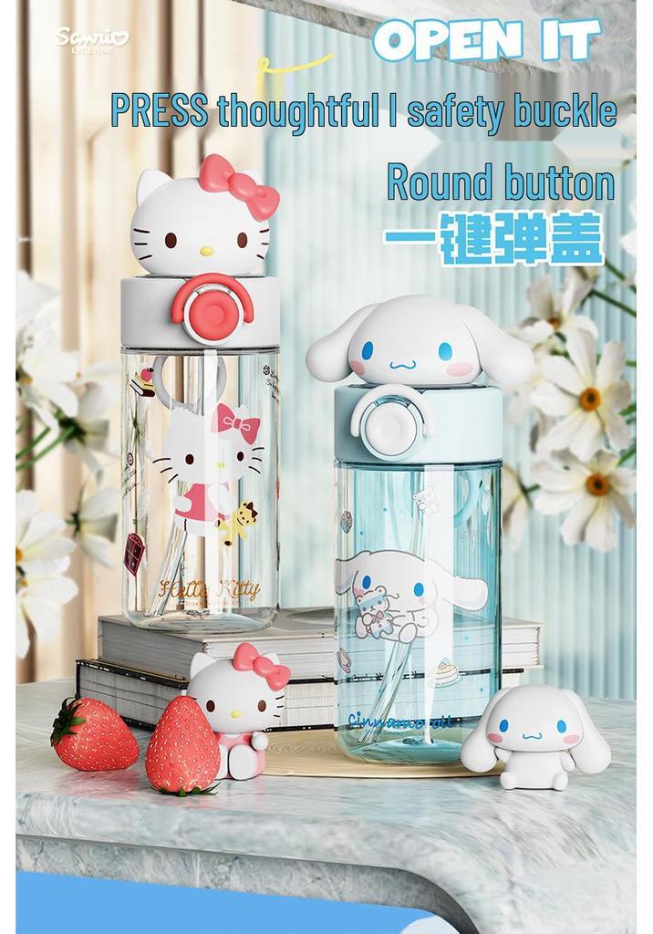 Sanrio Summer Water Cup: Stylish, Portable, Back-to-School Essential for Students