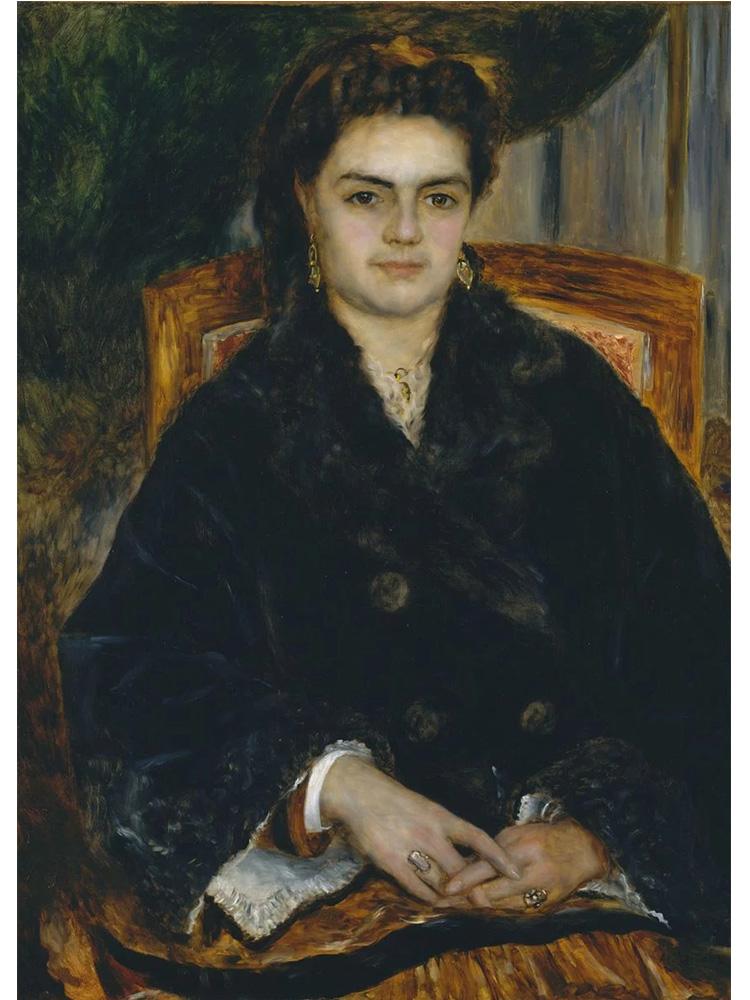 French Impressionist Auguste Renoir Artwork Poster Print Canvas Painting By the Seashore Wall Art For Gallery Home Room Decor