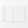 MUJI Starting on December White 84854217 Monthly/Weekly Planner, Monday, 2025, B6, Gray,