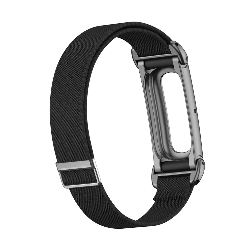 Advanced Adjustable Elastic Nylon Band Metal Frame Case For Google Fitbit Air Sport Replacement Wrist Bracelet Multi Color