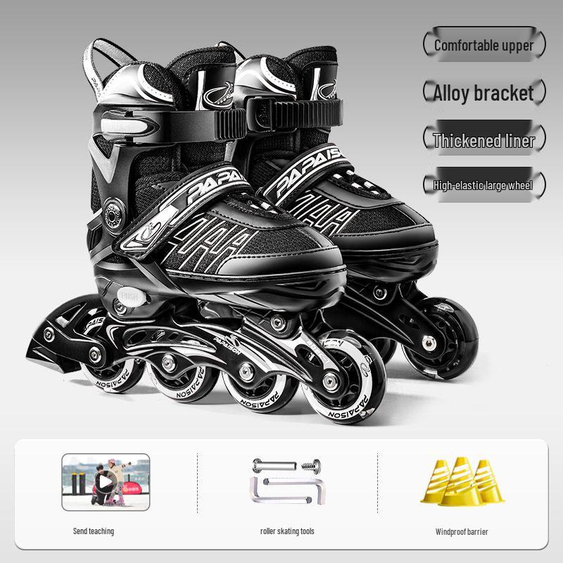 Flashing Roller Skates for Beginners: Adults & Kids, Boys & Girls, Professional Quality