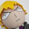 27cm Kawaii Mob Psycho 100 Peluche Giocattolo Kageyama Shigeo Reigen Arataka Anime Peluche Ripieni Burattino Giocattolo Regalo per Bambini Per Fan 25-26