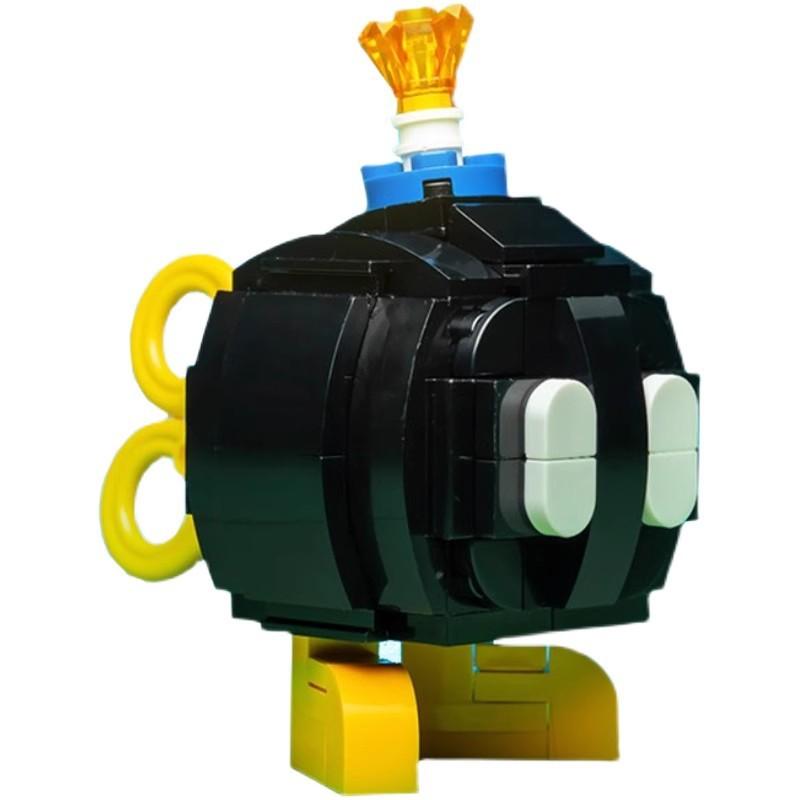 Building Block Compatible 21520 Bomb Man, Small Particle Splicing Building Block Toy Classic Idea