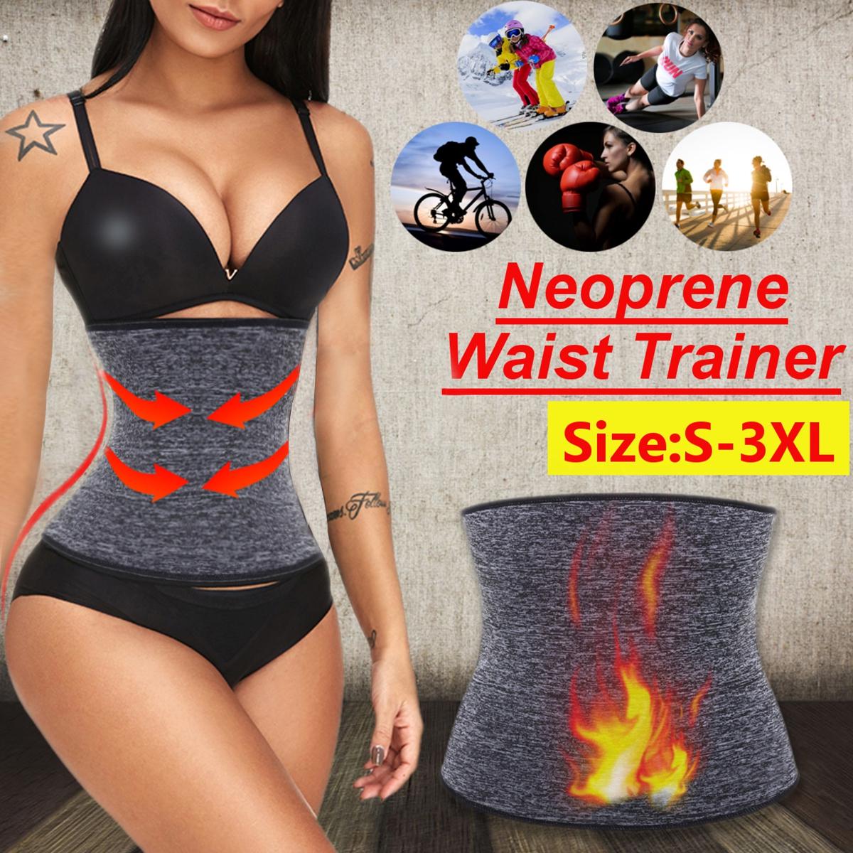

Женщины Waist Тренер Неопрен пояс Потеря веса Cincher body Shaper Управление Slimmy Управления Похудение пот похудеть Спорт