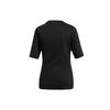 Adidas Originals Striped Retro Sports Style T-Shirt Women Tops Black EC0932