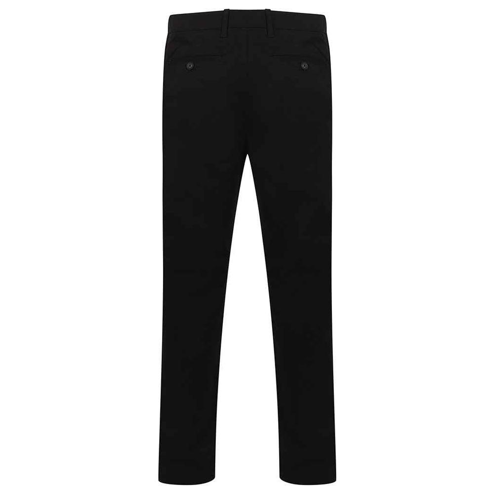 Henbury Mens Stretch Chinos