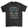Life Begins At 60 - Funny T-Shirt Mens Womens Tees Top for the Young At Heart! Unisex Printed Design,