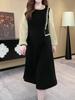 Spring Light Luxury Slimming Plus Size Casual Commute Dress for Women