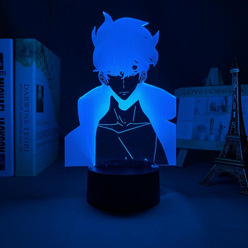 Solo Leveling Sung Jinwoo 7 Color LED Night Light