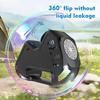 Knyysecq Children'S Lights Fully Automatic Bubble Machine Children Outdoor Amount Bubble Wedding Without Batteries Bubble Water