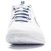 Li Ning Flying Eagle Breathable And Lightweight Low top Badminton Shoes Unisex Standard White Navy Blue AYTU001-9