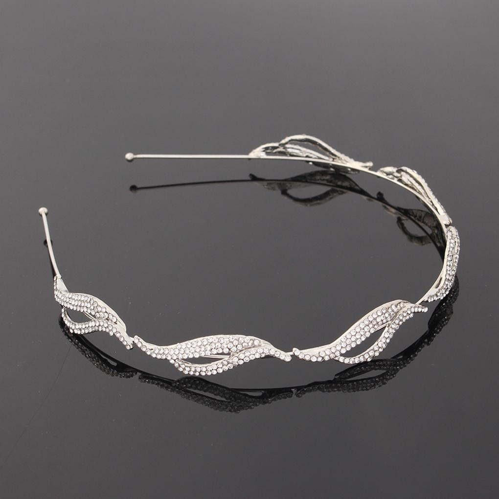 Women's Daily Tiara Hairband Cubic Headband Bridal Hair