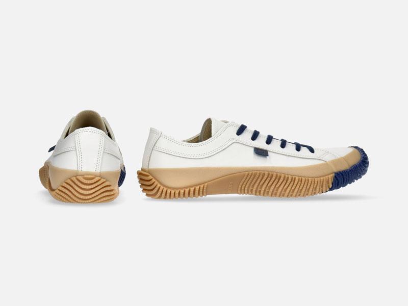 Spingle Handmade Sneakers Sp-187 Beige Navy
