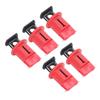 5Pcs Electrical Circuit Breaker Lockout Pin Outward Miniature Insulation Lock for Industrial Power Isolation Area