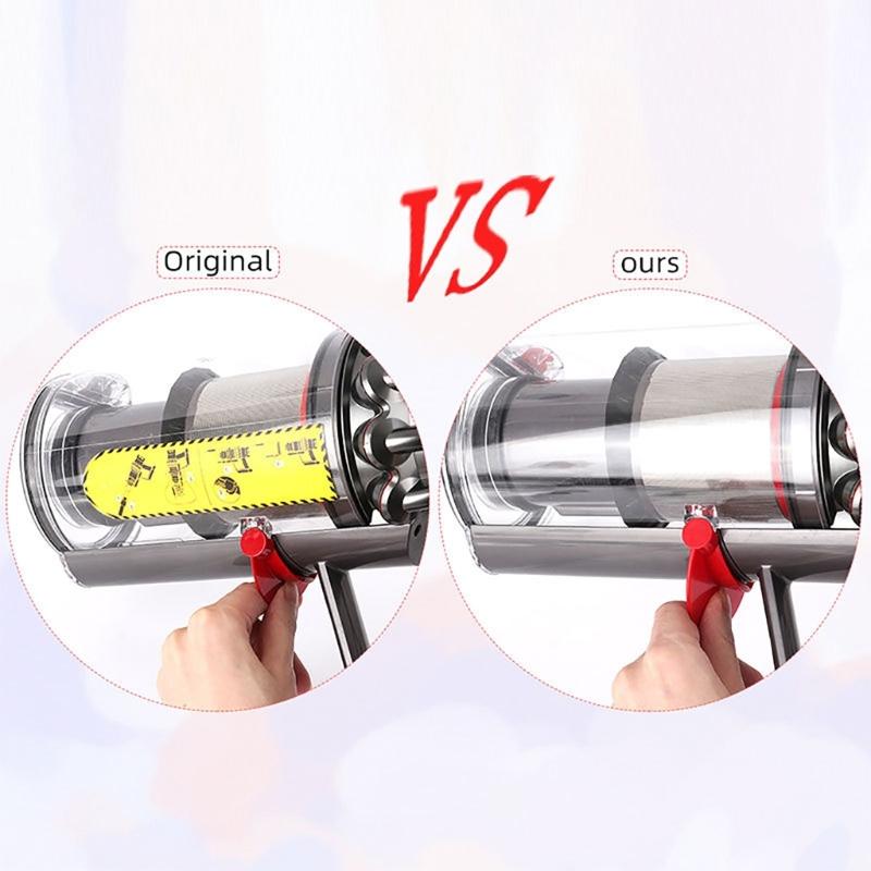 Dust Bin Switch Triggers Repair Knob Plastic Replacement Switch Button Vacuum Cleaner Accessories for V10/V11