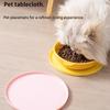 Pet Bowl Placemat For Felines And Dog Slip Resistant Design Simple To Maintain Promotes Better Digestion
