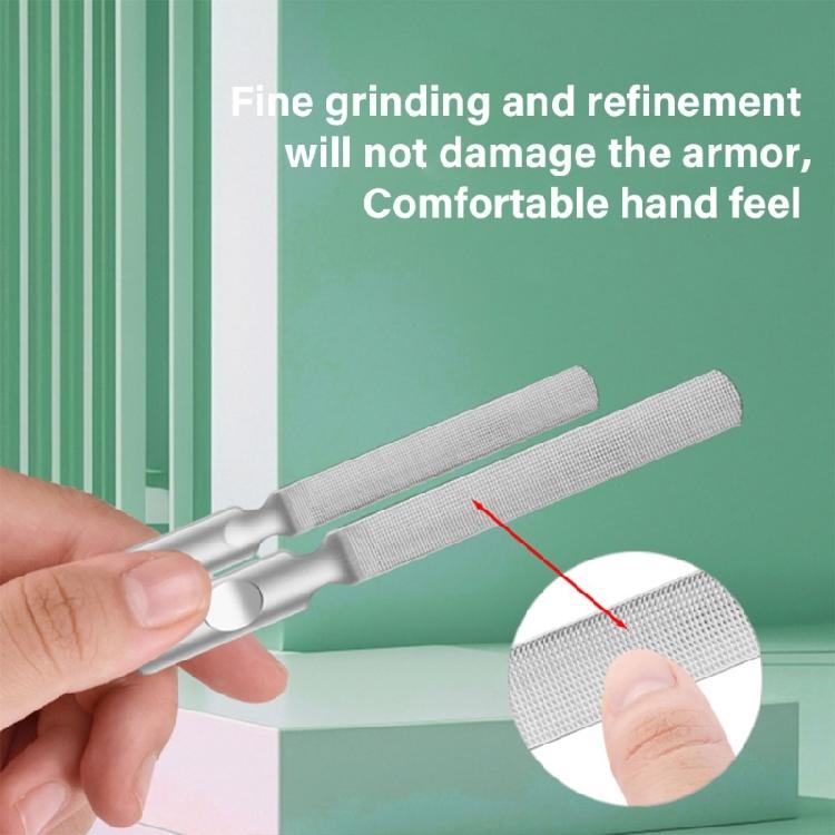 4 Pieces Stainless Steel Nail File Nail Cutter and Fork Manicure Nail Art Tools For Home Travel And Salon Manicure