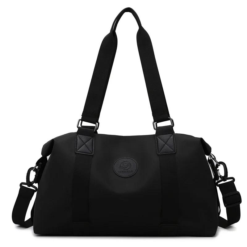 

Женская дорожная сумка Oxford, вместительная, на молнии, повседневная и спортивная сумка для фитнеса, лаконичные милые сумки, мода