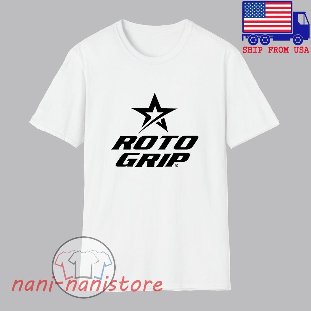Roto Grip Bowling Bowlers Men#039;s White Size S5XL Unisex T-Shirt XXXXL