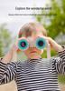 Kids' Wooden Binoculars: Mini Magnifier for Outdoor Exploration and Learning