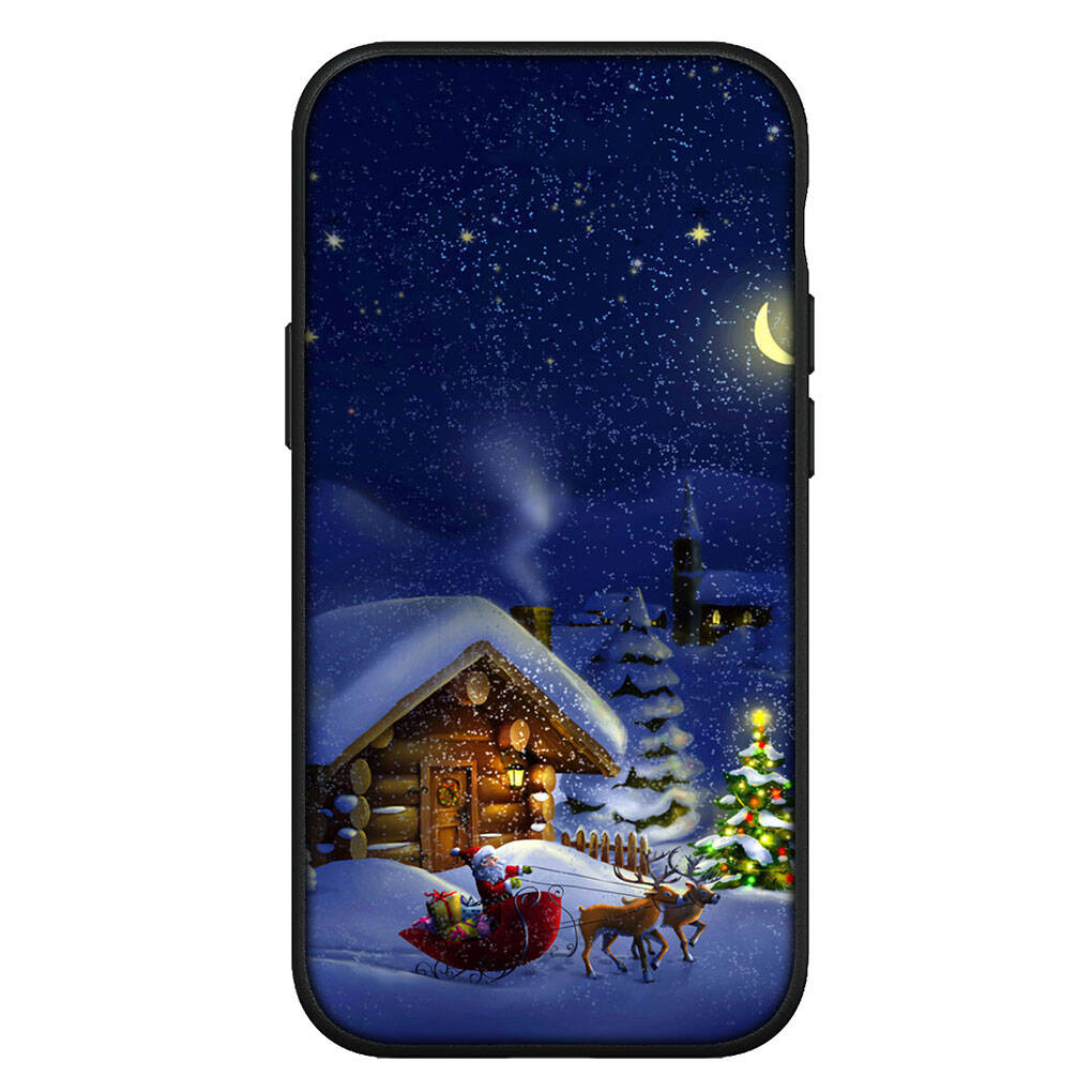 

Чехол для iPhone 17 16 15 Xiaomi Poco Redmi Note 14 13 12 11 Pro Max 9 16e Samsung Galaxy S25 S24 OPPO Huawei С Рождеством Снег Снеговик Чехол для телефона for Redmi 13