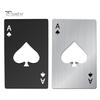 Bottle Opener High Strength Convenient Open Bottle Portable Poker Card Shape Bottle Opener for Home