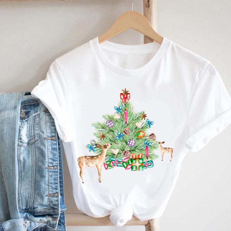 Christmas Series 2022 Buy Merry Christmas Series T-Shirt Happy New Year Clothes 2022 Watercolor  Deer Cute Cartoon T-Shirt Trendy Printed Top Women's Best T-Shirt At  Affordable Prices — Free Shipping, Real Reviews With Photos —