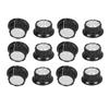 50pcs Potentiometer Knobs Lamp Switch Knob Replacement for RV24YN 20S for RV24YN 30S for WTH118 2W 2