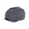 Vintage Washed Cotton Newsboy Cap for Men Women British Style Octagonal Hat Baker Boy Hat Retro Casual Painter Beret Peaked Flat Cap